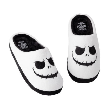 Front - Nightmare Before Christmas Womens/Ladies Jack Skellington Slippers