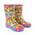 Front - Shopkins Girls All-Over Print Wellington Boots