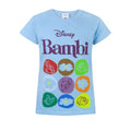 Front - Bambi Girls Motif T-Shirt