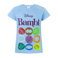 Front - Bambi Girls Motif T-Shirt