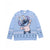 Front - Lilo & Stitch Womens/Ladies Knitted Christmas Sweatshirt