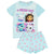 Front - Gabby´s Dollhouse Girls A Meow Zing Short Pyjama Set