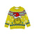 Front - The Grinch Childrens/Kids Knitted Christmas Jumper