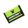 Front - Minecraft Logo Creeper Wallet