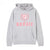 Front - Barbie Womens/Ladies Collegiate Logo Marl Hoodie