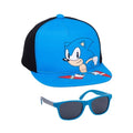 Front - Sonic The Hedgehog Childrens/Kids Sunglasses Baseball Cap Set