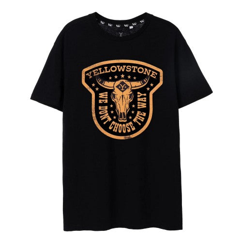 Front - Yellowstone Mens We Don´t Choose The Way Short-Sleeved T-Shirt