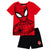 Front - Spider-Man Boys Close Up Pyjama Set
