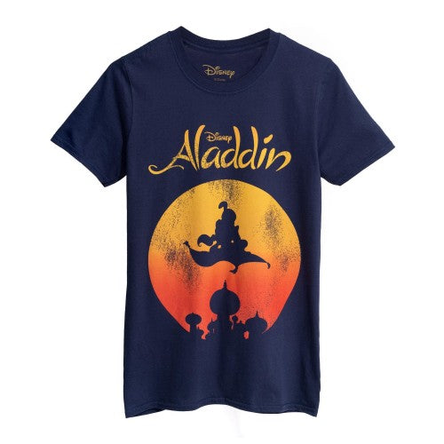 Front - Aladdin Mens Magic Carpet Short-Sleeved T-Shirt