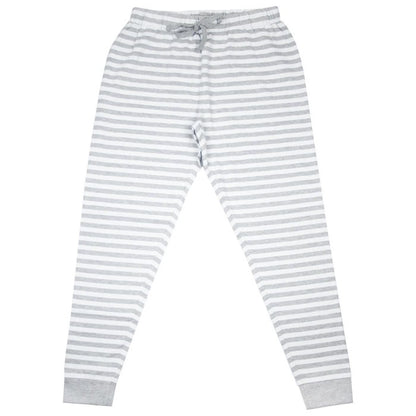 Front - Unisex Adult Striped Lounge Pants