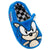 Front - Sonic The Hedgehog Childrens/Kids Face Slippers