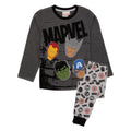 Front - Marvel Avengers Boys Long-Sleeved Pyjama Set