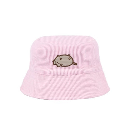 Front - Pusheen Womens/Ladies Cord Bucket Hat