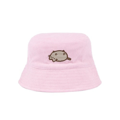 Front - Pusheen Womens/Ladies Cord Bucket Hat