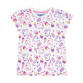 Front - Peppa Pig Girls All-Over Print T-Shirt