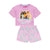 Front - Barbie Girls Short Pyjama Set