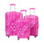 Front - Barbie Hardshell 4 Wheeled Suitcase