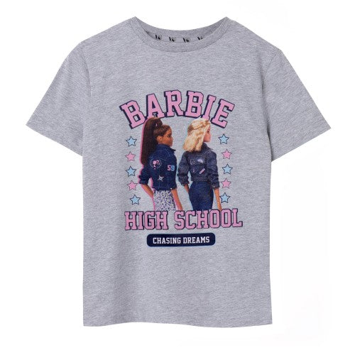Front - Barbie Girls High School Short-Sleeved T-Shirt