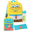 Front - SpongeBob SquarePants Logo Backpack Set