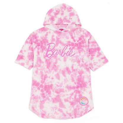 Front - Barbie Girls Tie Dye Poncho