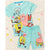 Front - SpongeBob SquarePants Childrens/Kids Short Pyjama Set