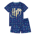 Front - Harry Potter Childrens/Kids Short Pyjama Set