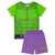 Front - Hulk Boys Printed Pyjama Set