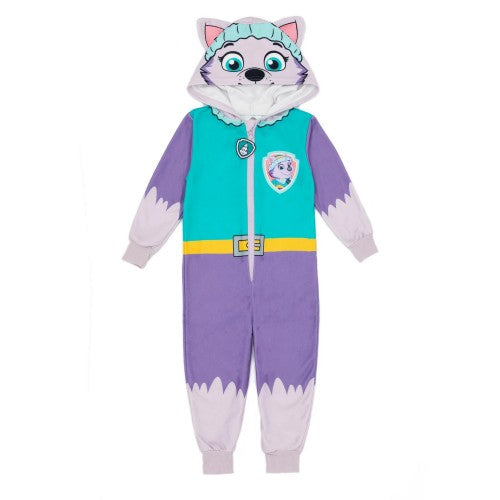 Front - Paw Patrol Childrens/Kids Everest Sleepsuit