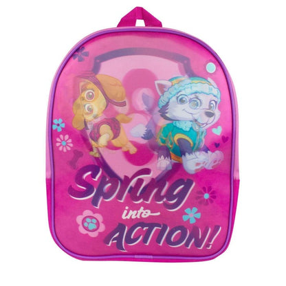 Front - Paw Patrol Spring Into Action Lenticular Backpack