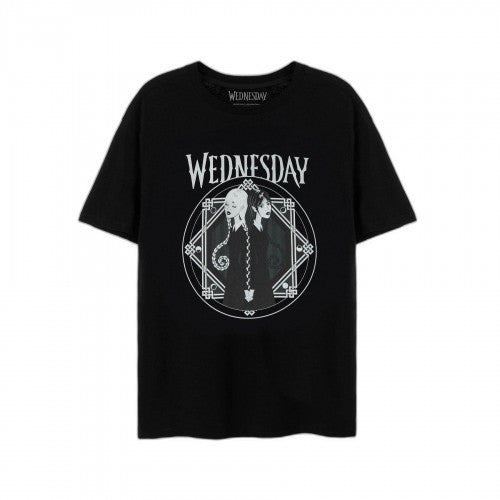 Front - Wednesday Womens/Ladies Back To Back T-Shirt