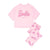 Front - Barbie Womens/Ladies Logo Pyjama Set