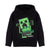 Front - Minecraft Childrens/Kids Creeper Hoodie