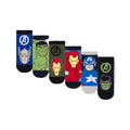 Front - Marvel Avengers Boys Characters Socks (Pack of 6)