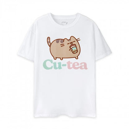 Front - Pusheen Womens/Ladies Cutea T-Shirt
