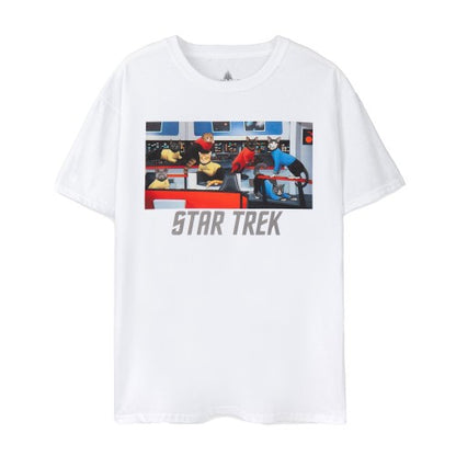 Front - Star Trek Mens Cats T-Shirt