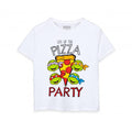 Front - Teenage Mutant Ninja Turtles Boys Life Of The Pizza Party T-Shirt