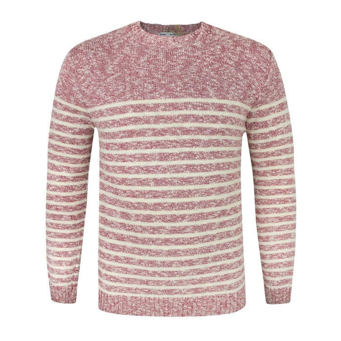 Front - Common Sons Unisex Adult Striped Knitted Jumper