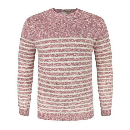 Front - Common Sons Unisex Adult Striped Knitted Jumper