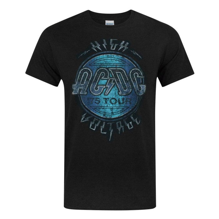 Front - AC/DC Mens High Voltage Tour 75´ T-Shirt