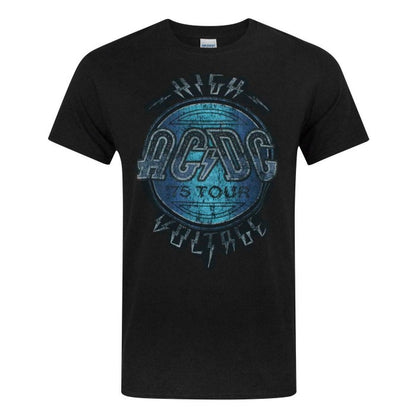 Front - AC/DC Mens High Voltage Tour 75´ T-Shirt