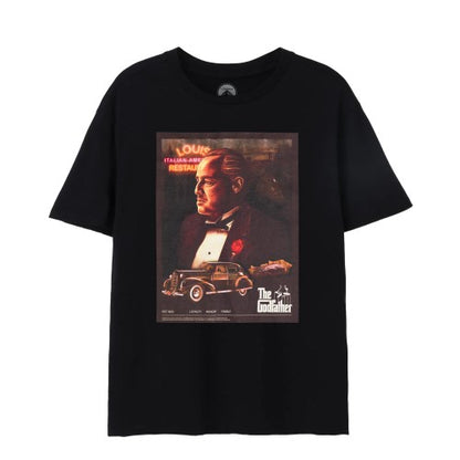 Front - The Godfather Mens Italian Restaurant T-Shirt