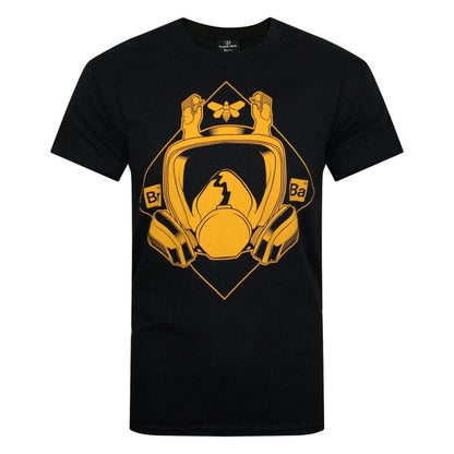 Front - Breaking Bad Mens Mask T-Shirt