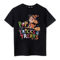 Front - Paw Patrol Girls Trick & Treats T-Shirt