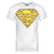 Front - Addict Mens Leopard Symbol Superman T-Shirt