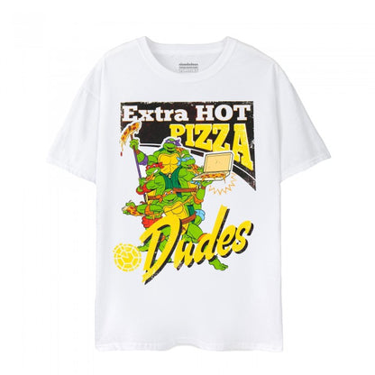 Front - Teenage Mutant Ninja Turtles Mens Pizza Dudes T-Shirt