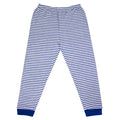 Front - Childrens/Kids Contrast Striped Lounge Pants