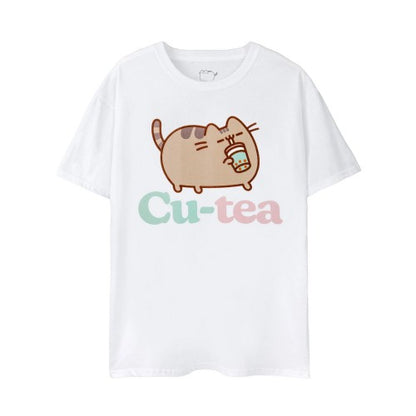 Front - Pusheen Womens/Ladies Cutea T-Shirt