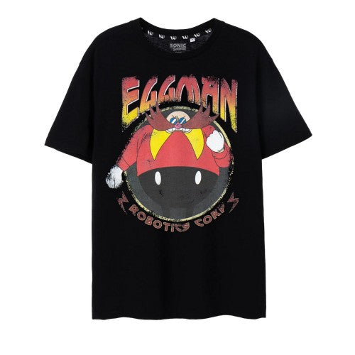Front - Sonic The Hedgehog Mens Doctor Eggman Short-Sleeved T-Shirt