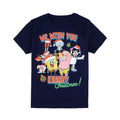 Front - SpongeBob SquarePants Childrens/Kids Krabby Christmas T-Shirt