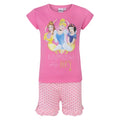 Front - Disney Princess Girls Kindness Short Pyjama Set